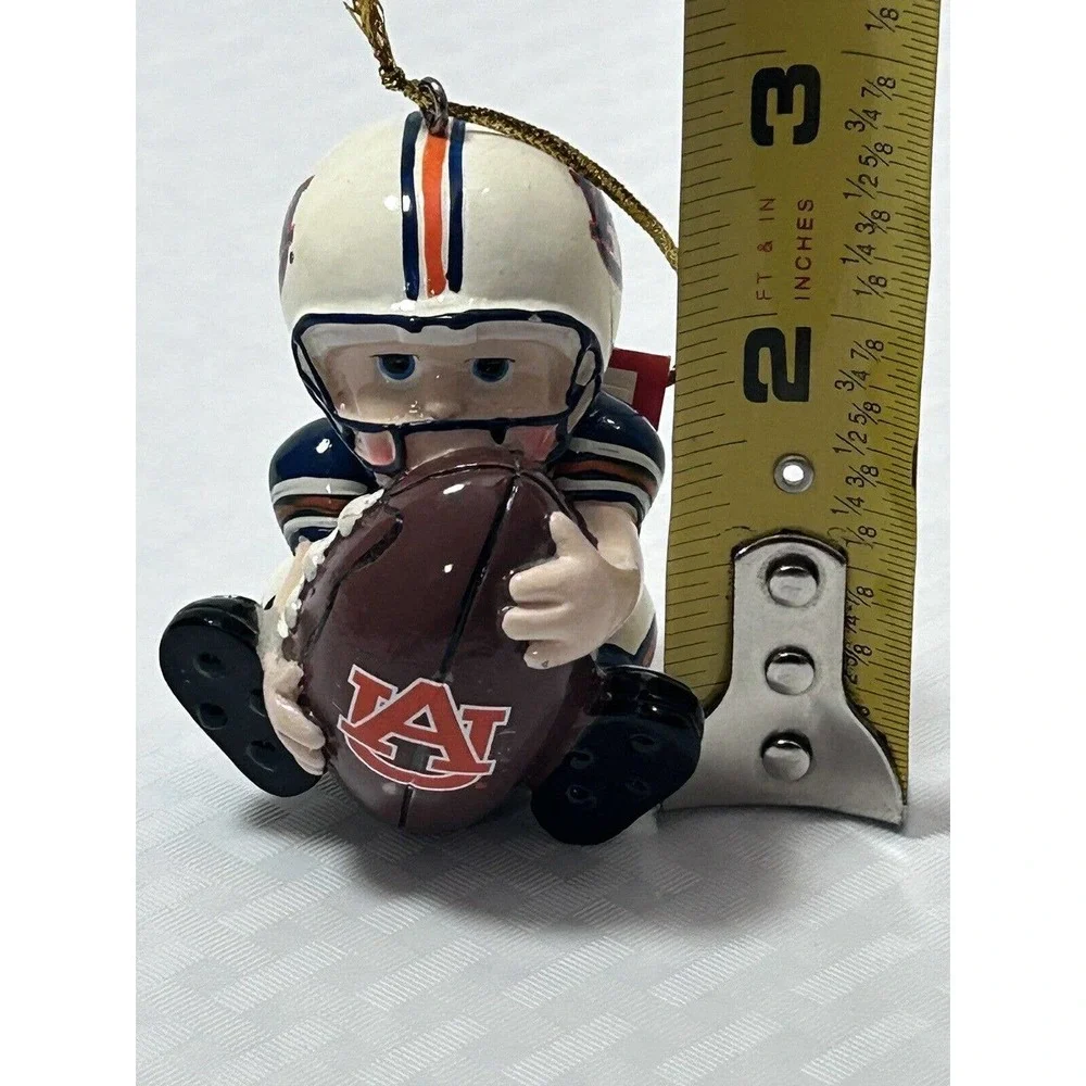 Auburn University Tigers Football Boy Christmas Ornament‎
